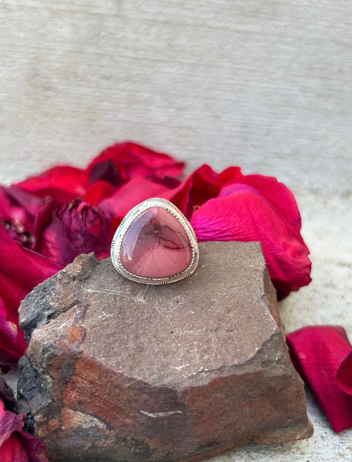 Mookaite Jasper Ring