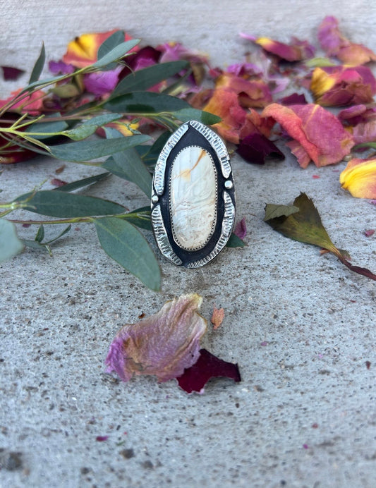 Willow Creek Jasper Shadowbox Ring