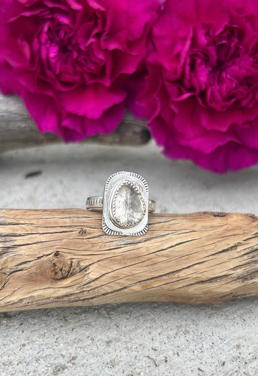 Herkimer Diamond Ring