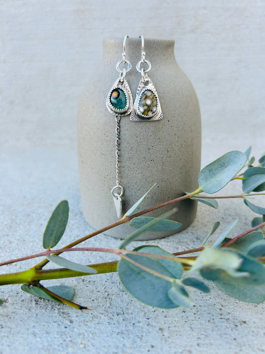 Ocean Jasper Earrings