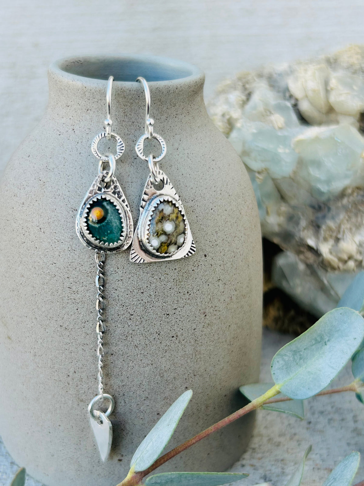 Ocean Jasper Earrings