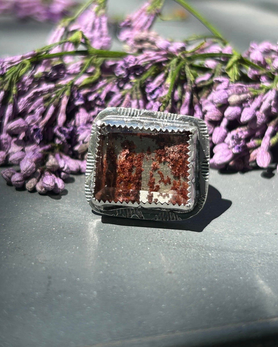Rutilated Quartz Ring
