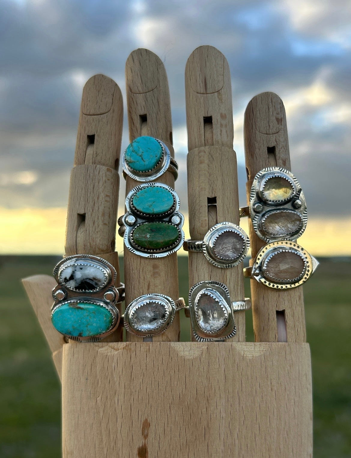 Herkimer Diamond Ring