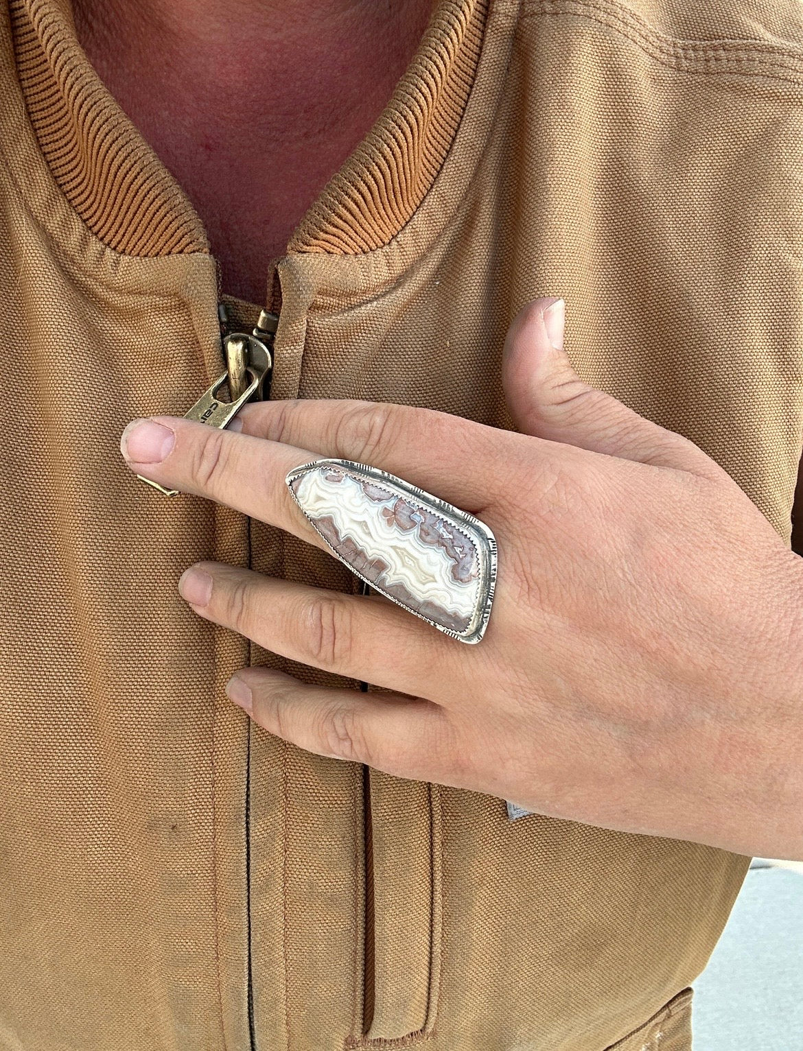 Mexican Crazy Lace Ring
