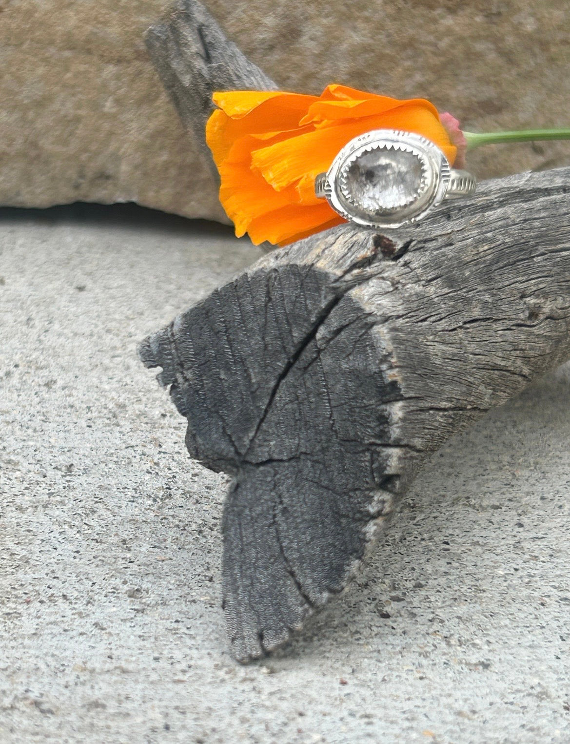 Herkimer Diamond Ring