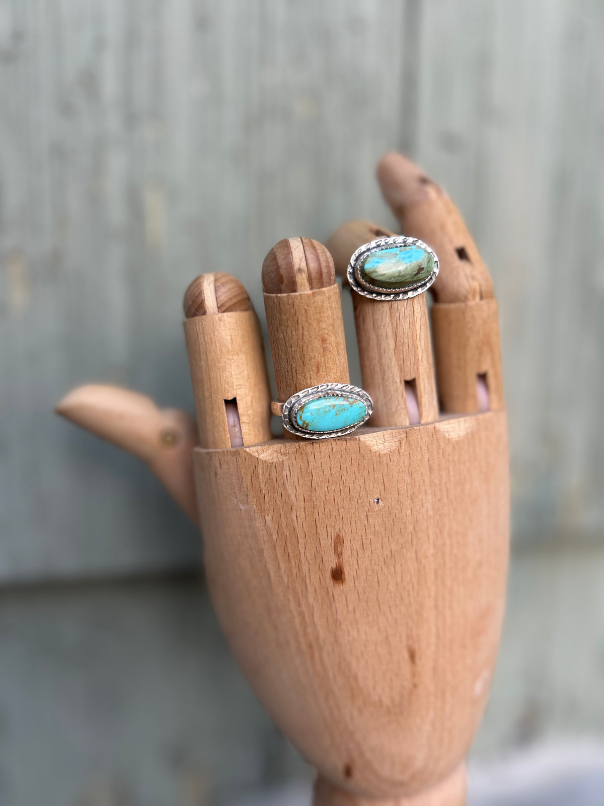 Horizontal Turquoise Ring
