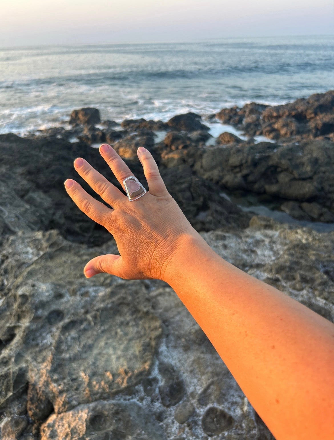 Laguna Agate Ring