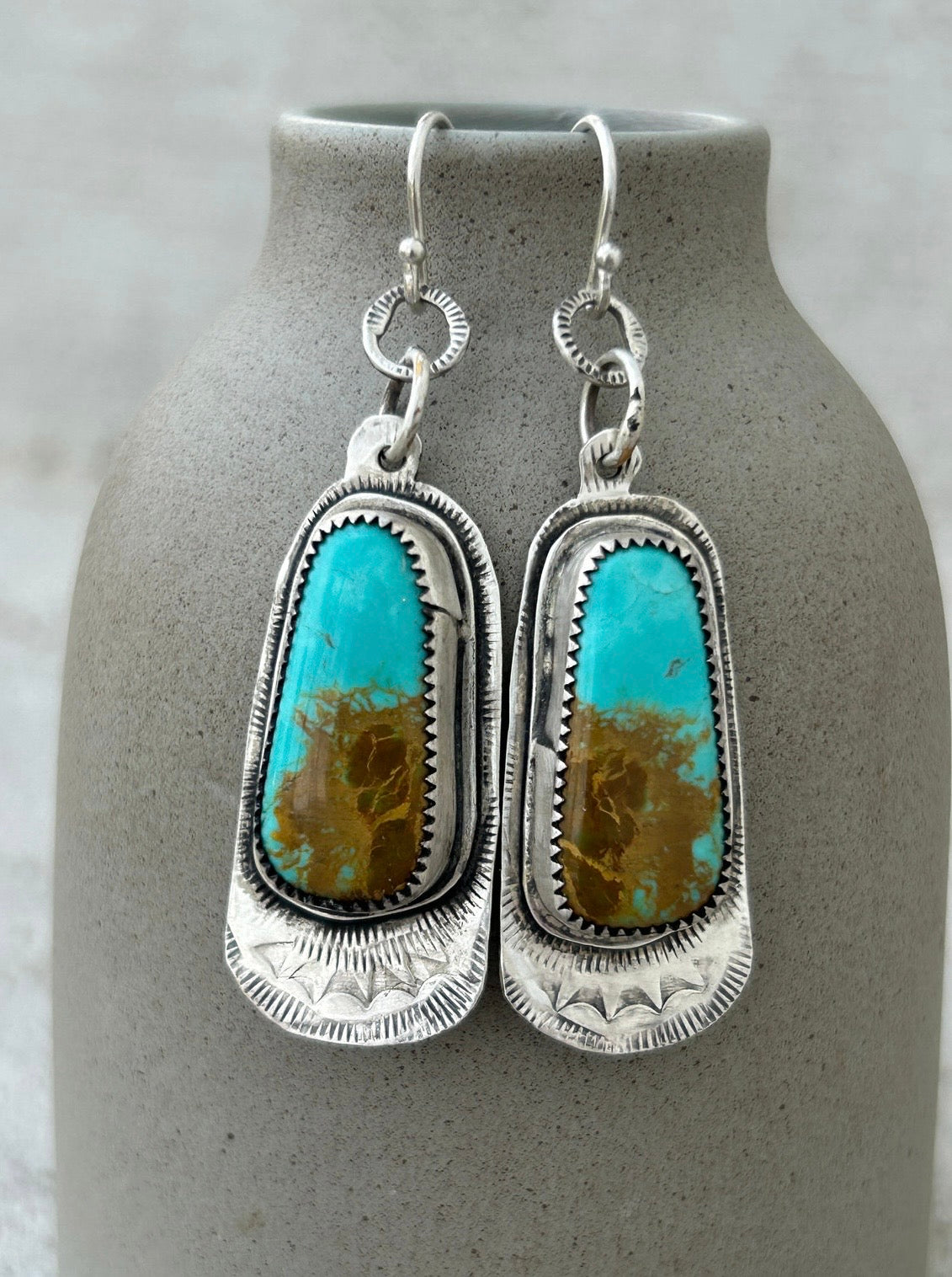 Tyrone Turquoise Earrings