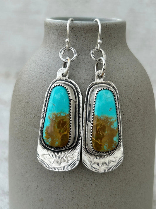 Tyrone Turquoise Earrings