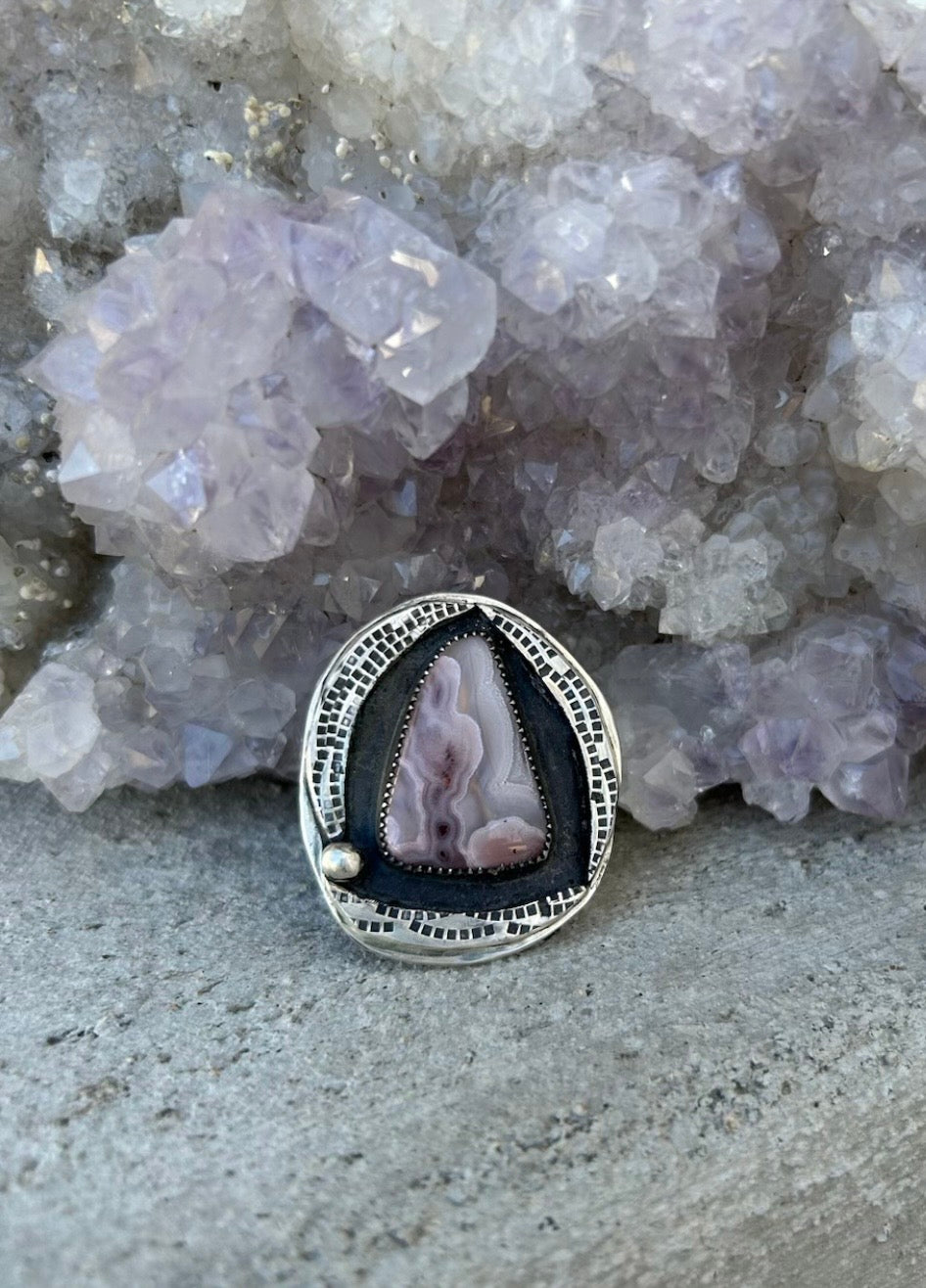 Laguna Agate Ring