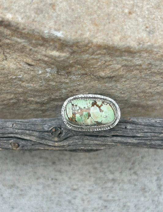 Horizontal Variscite Ring