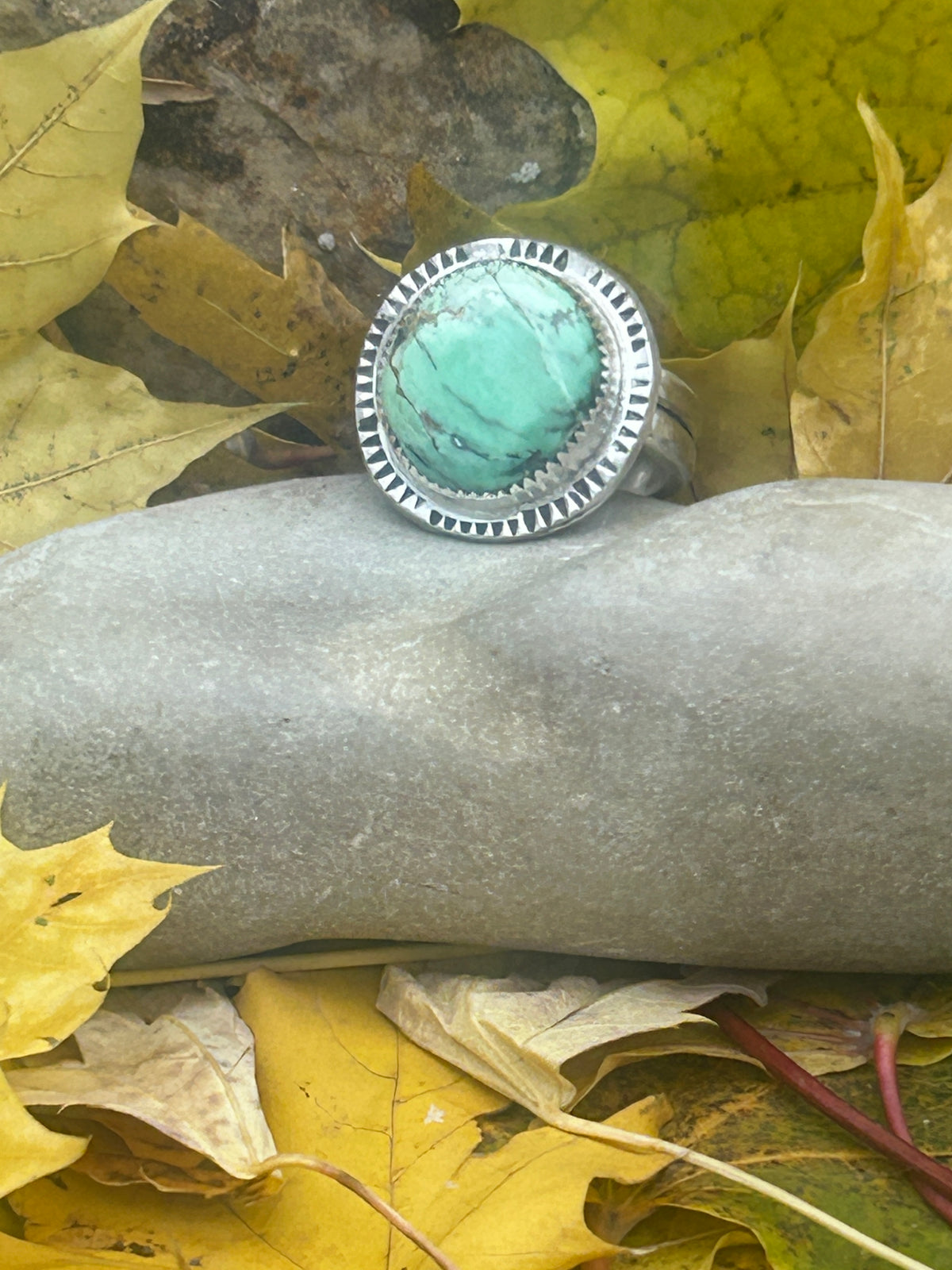 Variscite Ring.