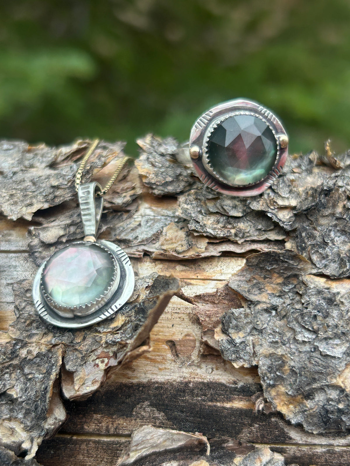 Tahitian Mother of Pearl Ring