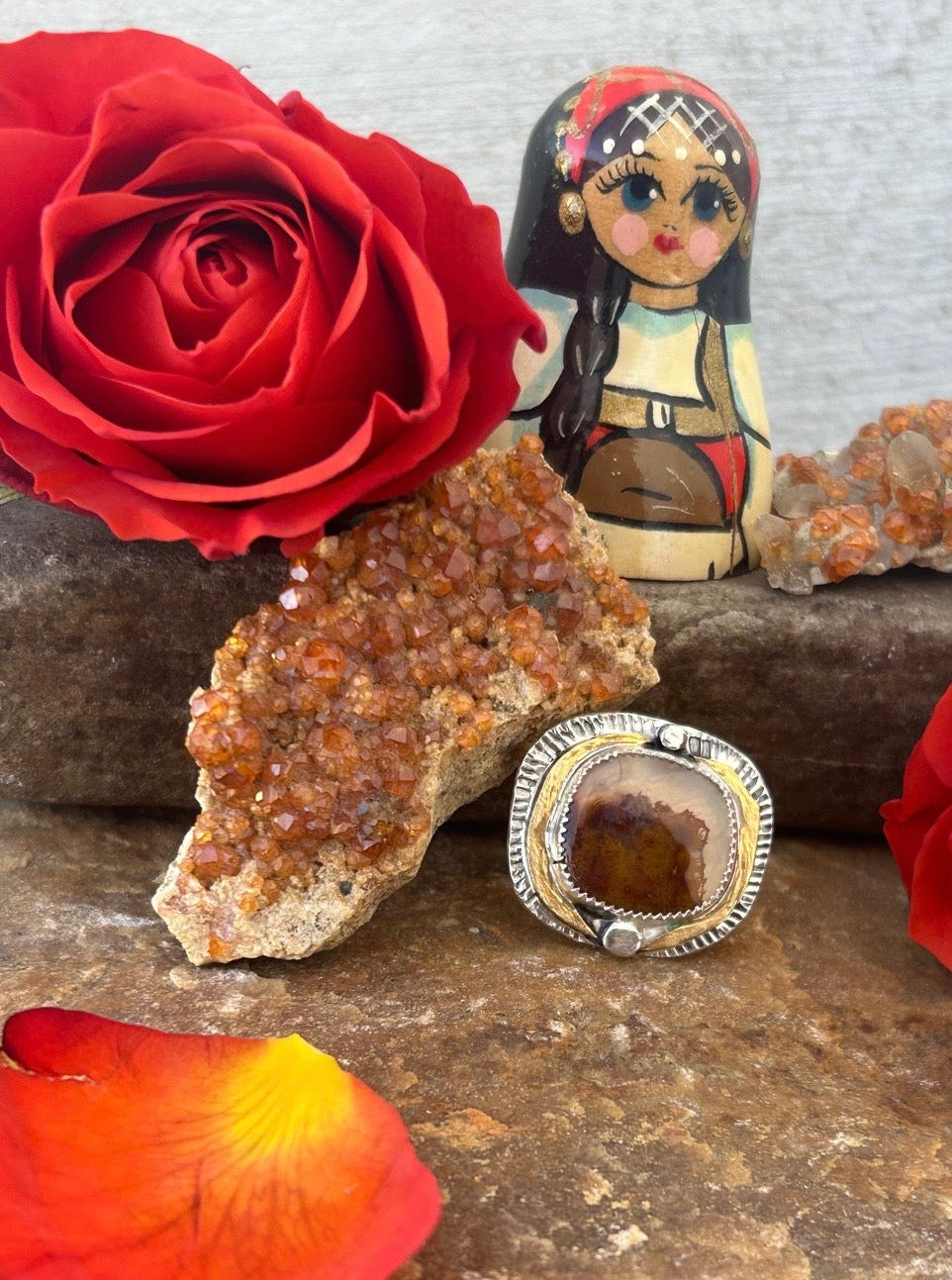 Durango Agate Ring