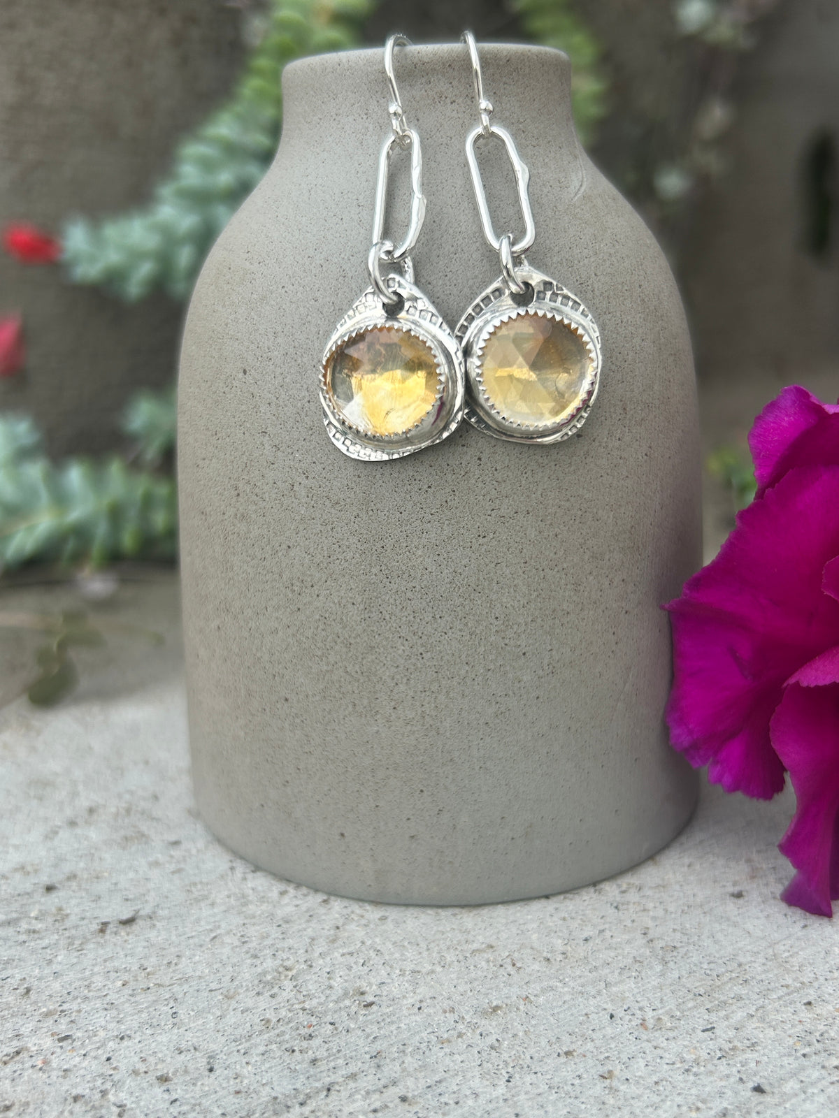 Citrine Drop Earrings