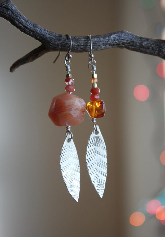 Creativity Inspiring Carnelian Earrings