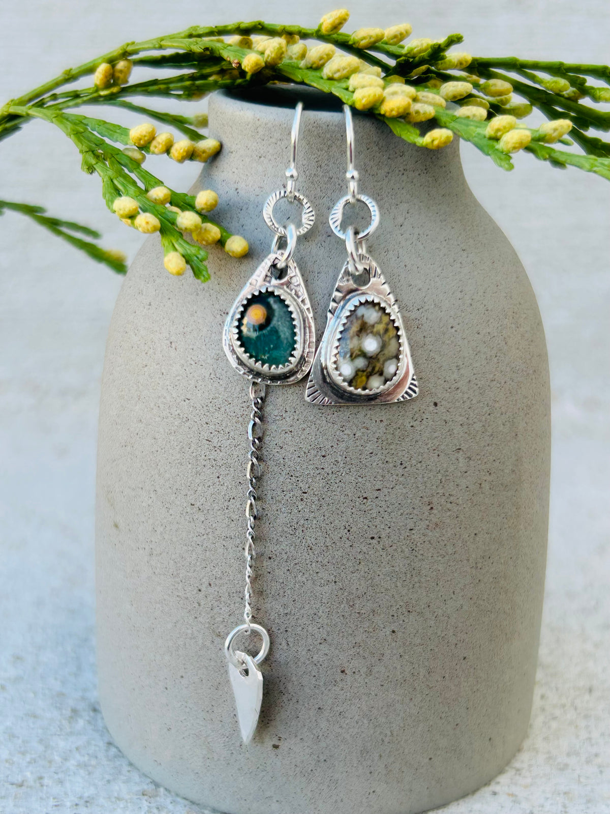 Ocean Jasper Earrings