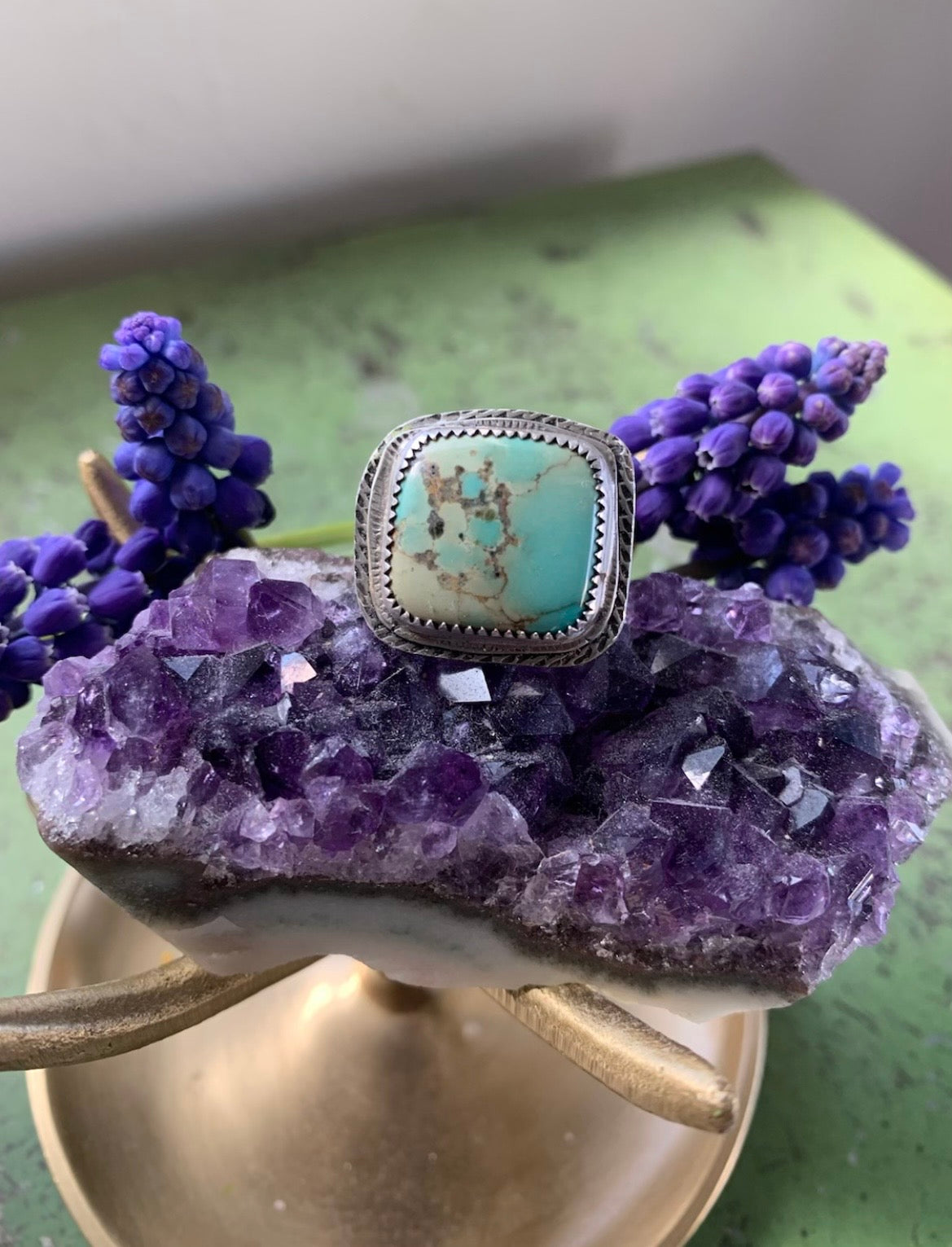 Royston Turquoise & Grape Hyacinth