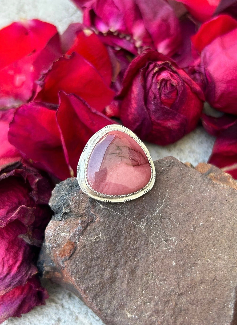 Mookaite Jasper Ring