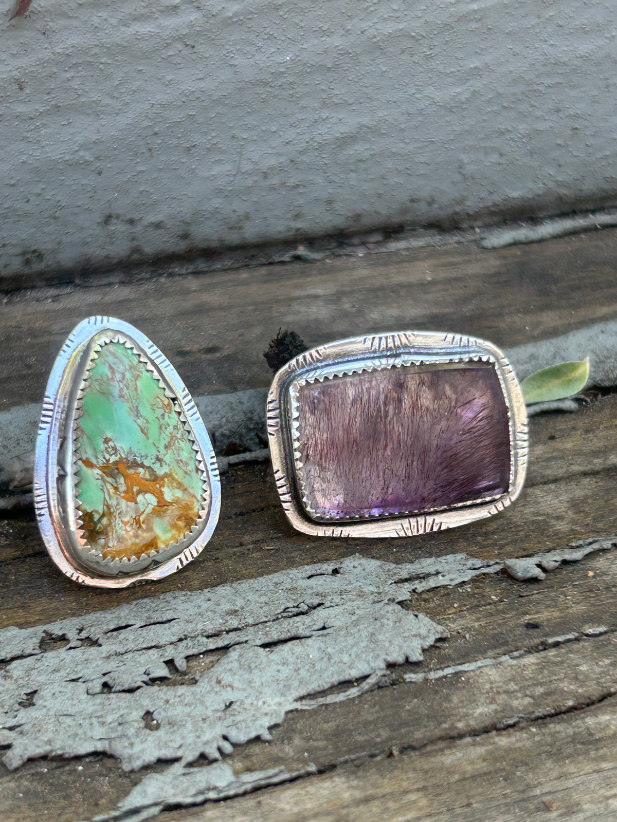Horizontal Super Seven Ring