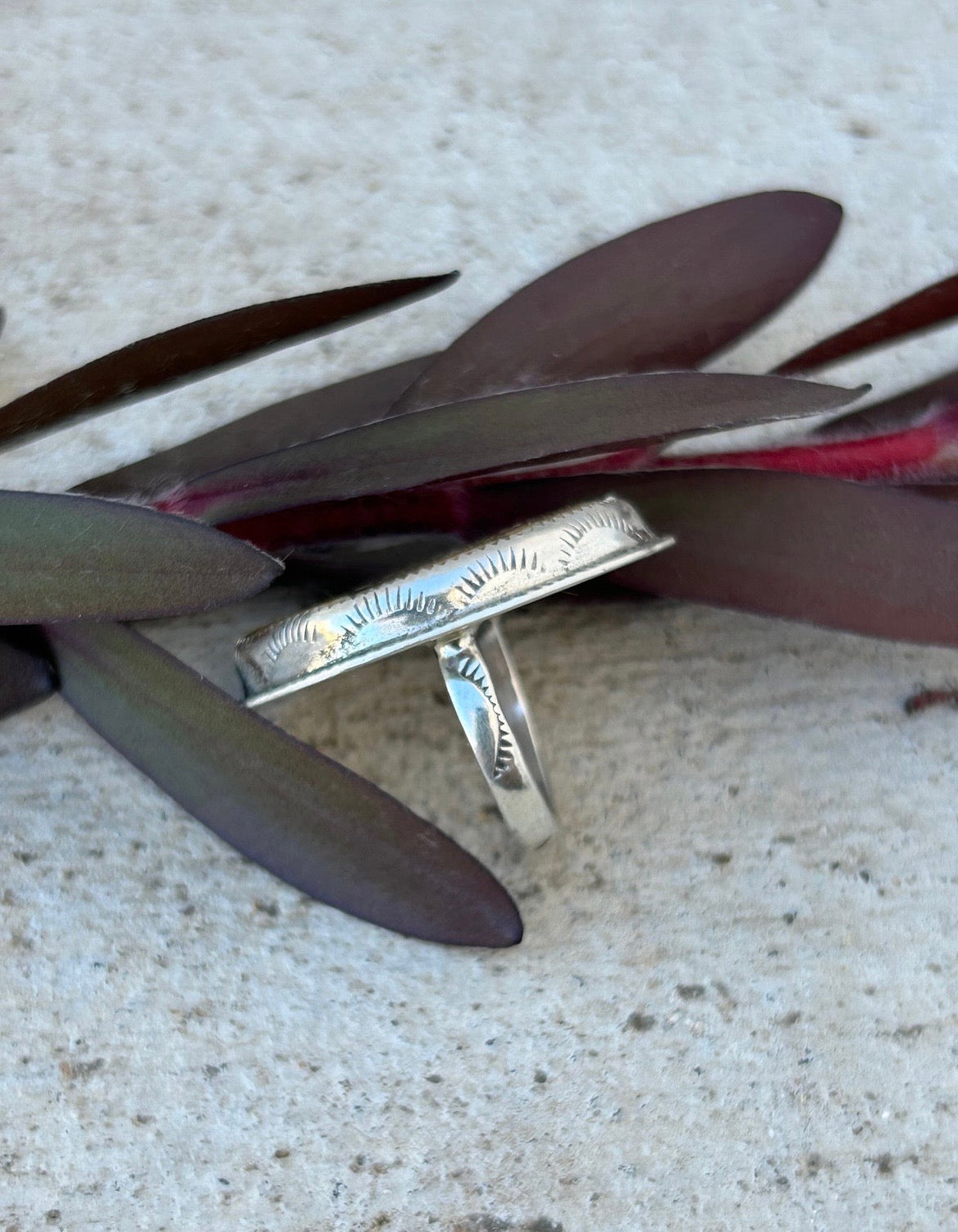 Rainforest Jasper Ring