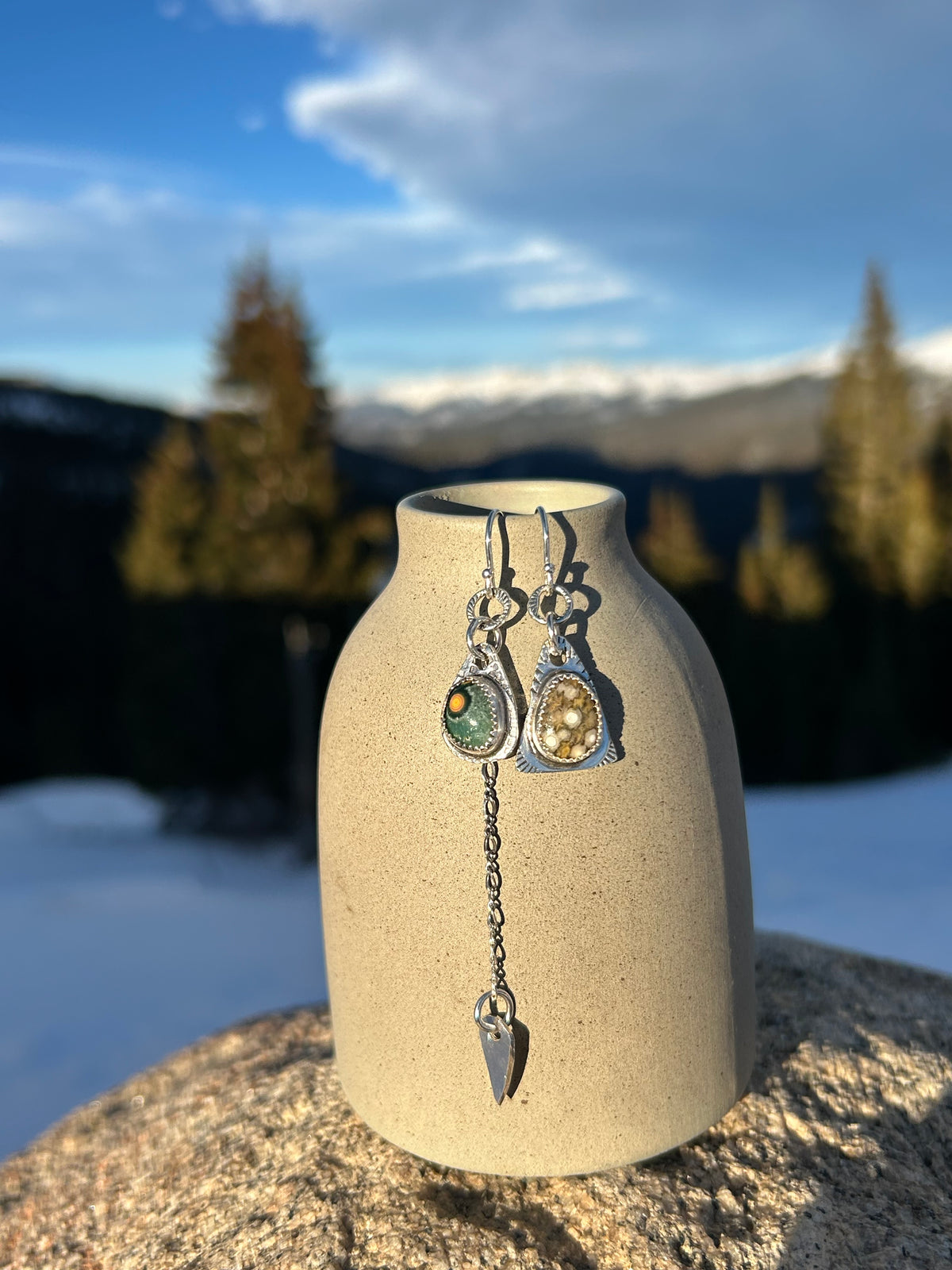 Ocean Jasper Earrings