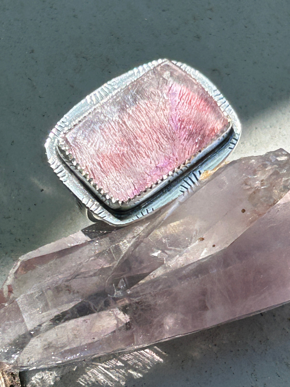 Horizontal Super Seven Ring