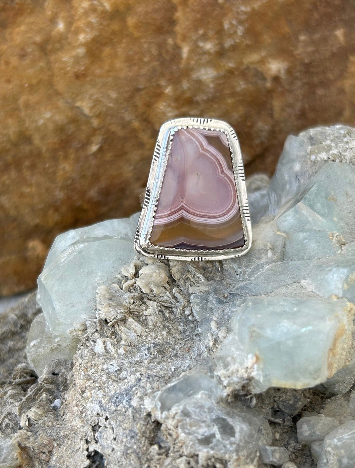 Laguna Agate Ring
