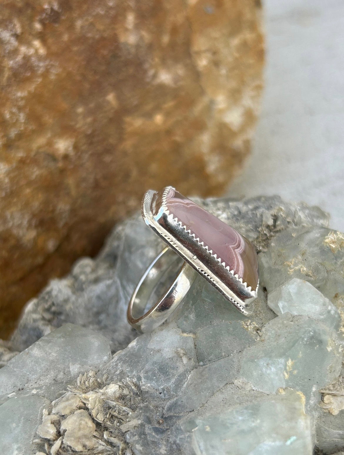 Laguna Agate Ring