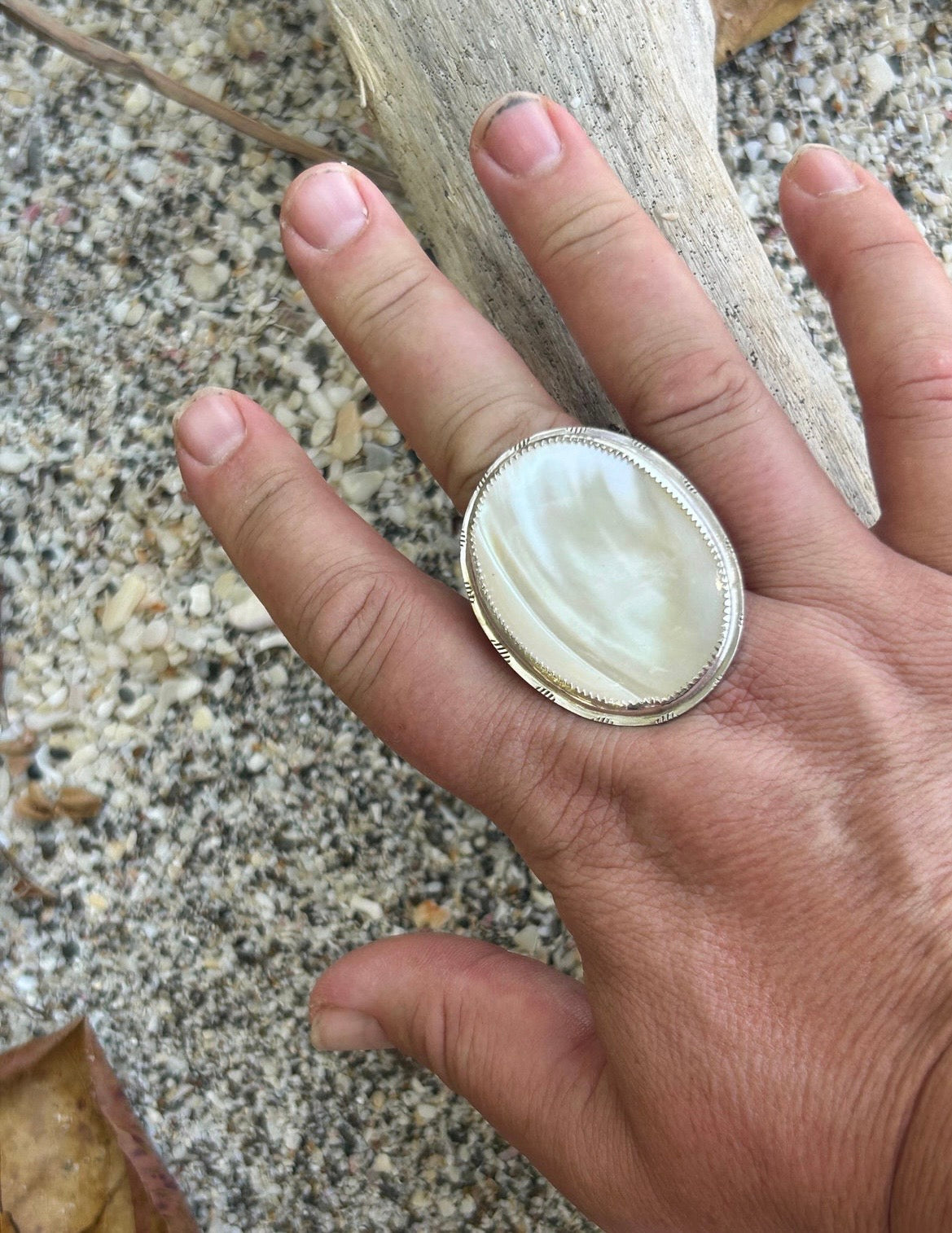 Mother of Pearl Ring