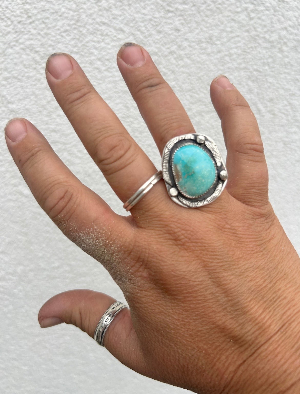 Arizona Turquoise Shadowbox Ring