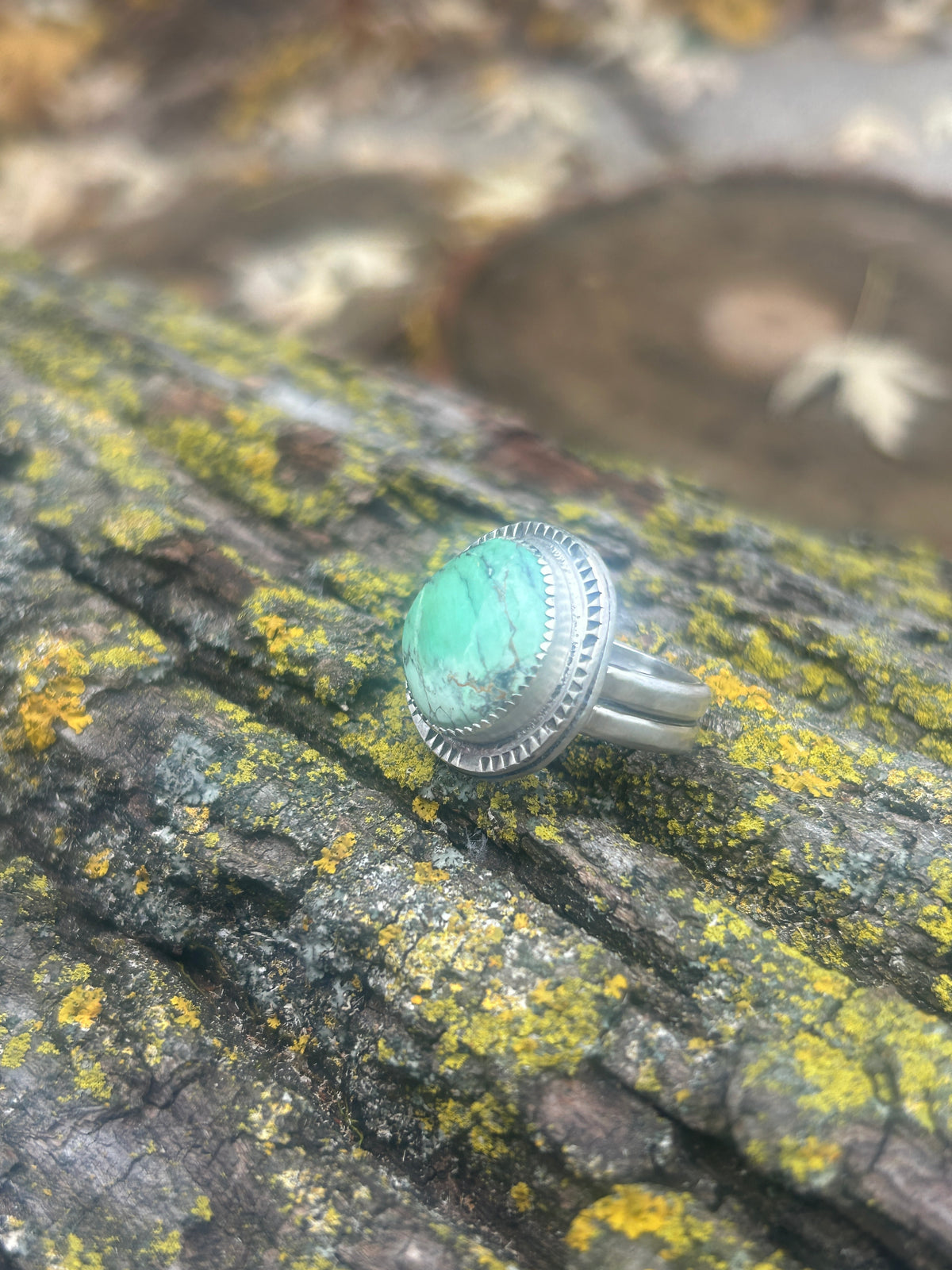 Variscite Ring.