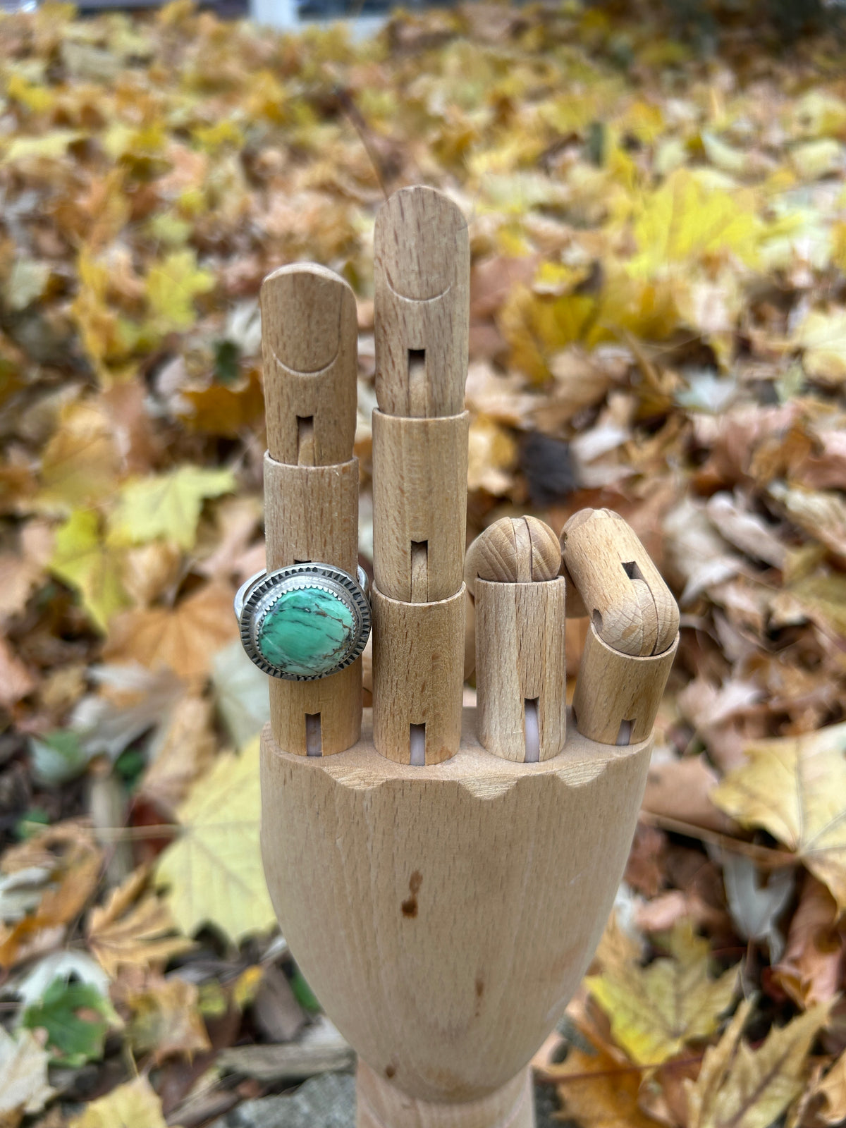 Variscite Ring.