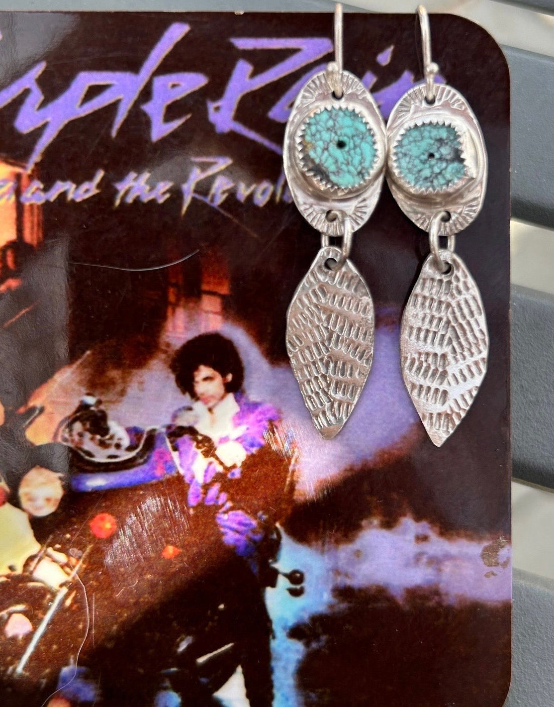 Turquoise & Silver Earrings