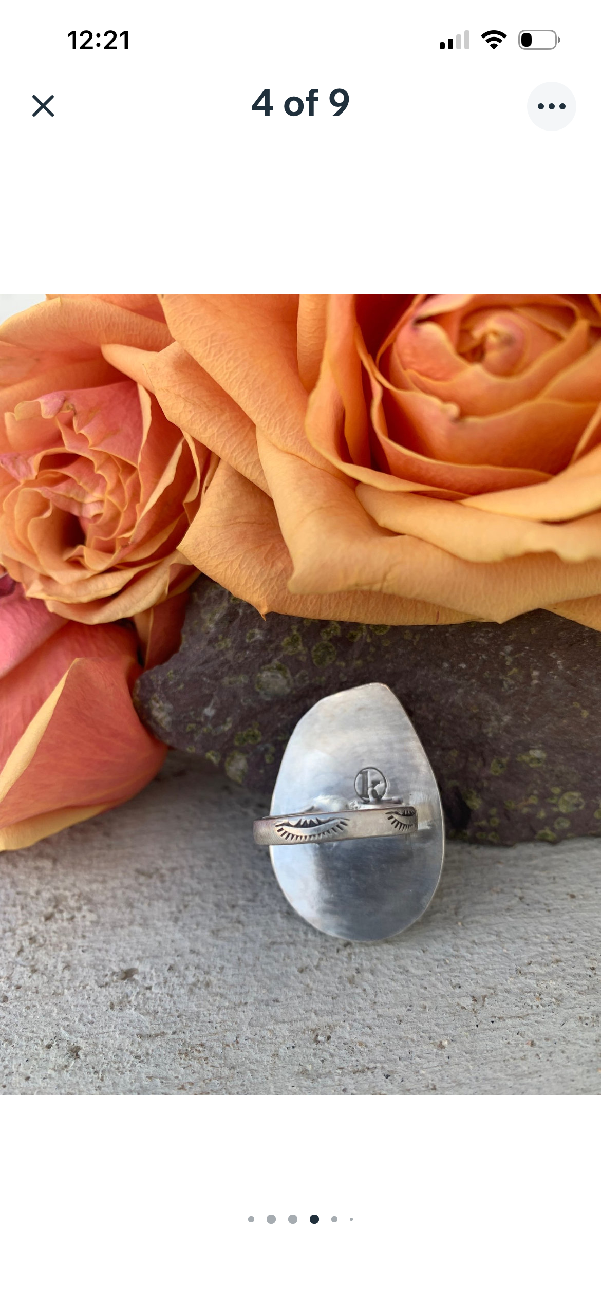 Crazy Lace Shadowbox Agate Ring
