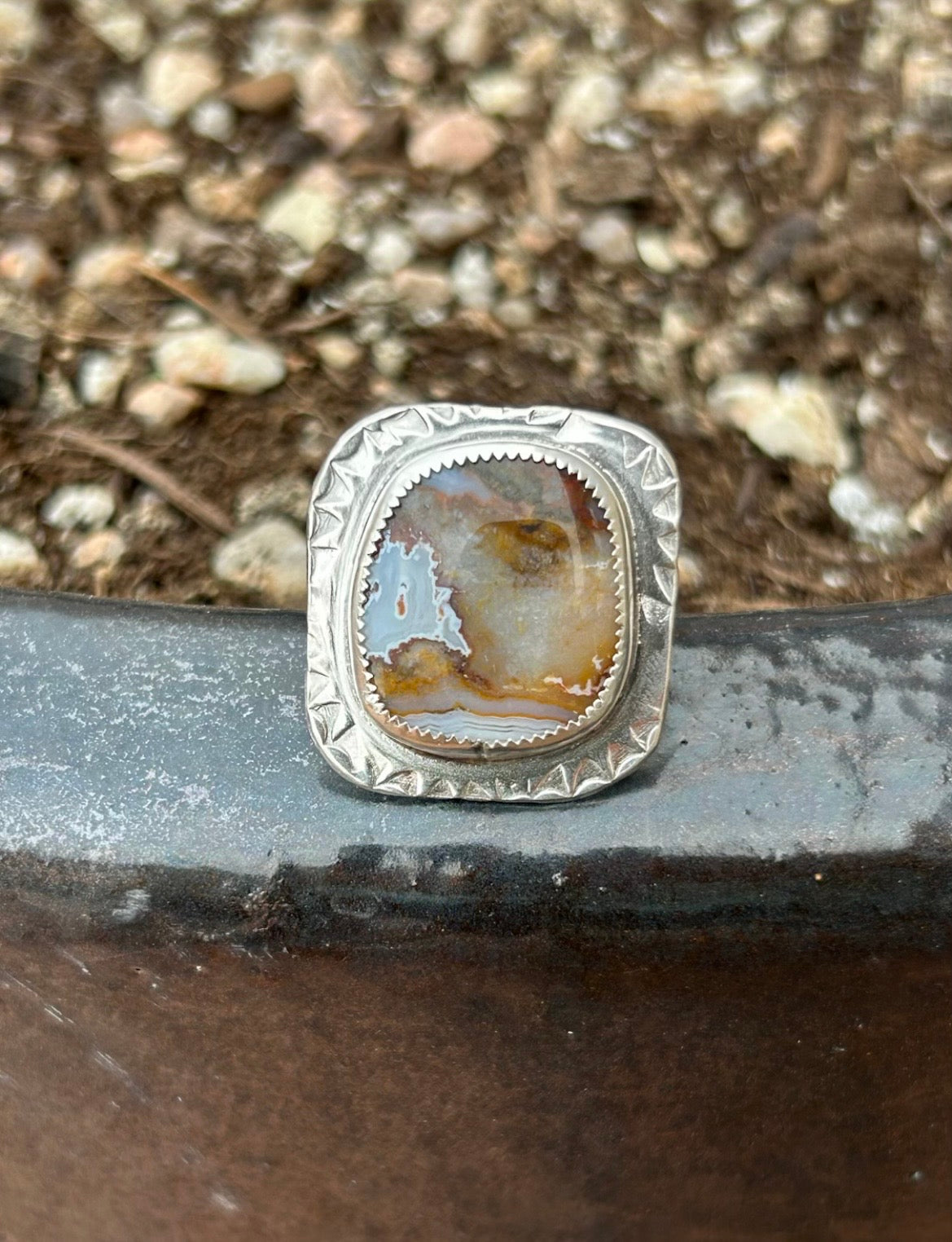 Durango Agate Ring