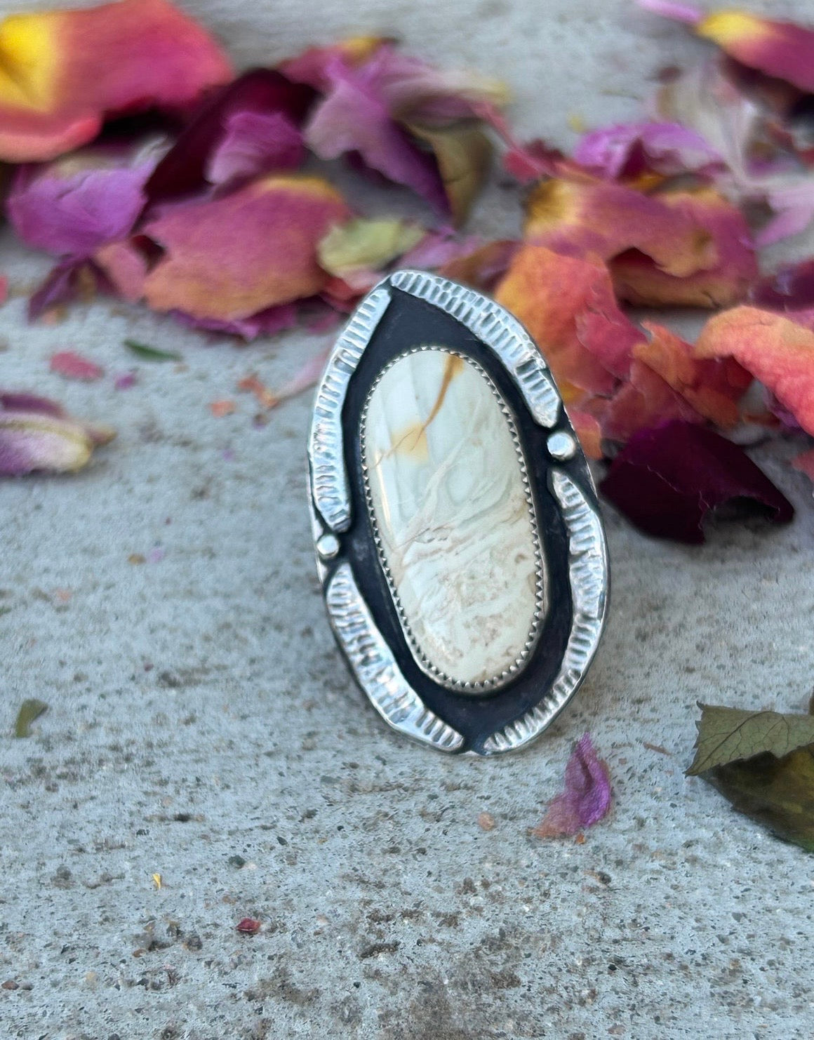 Willow Creek Jasper Shadowbox Ring