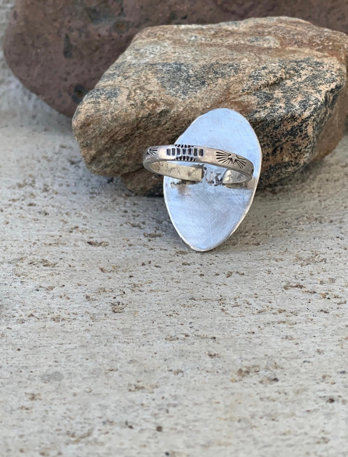Double Agate Shadowbox Ring