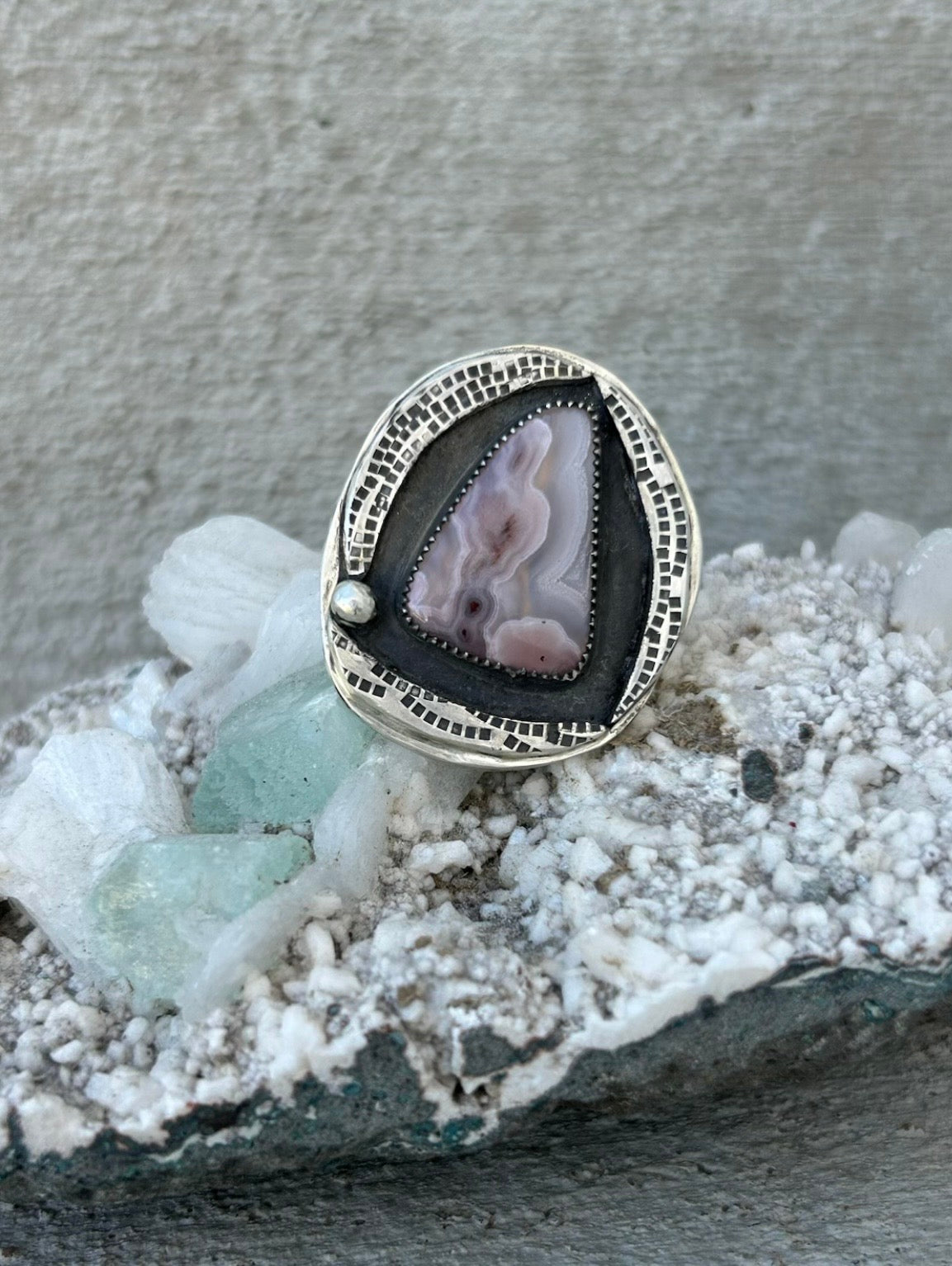 Laguna Agate Ring