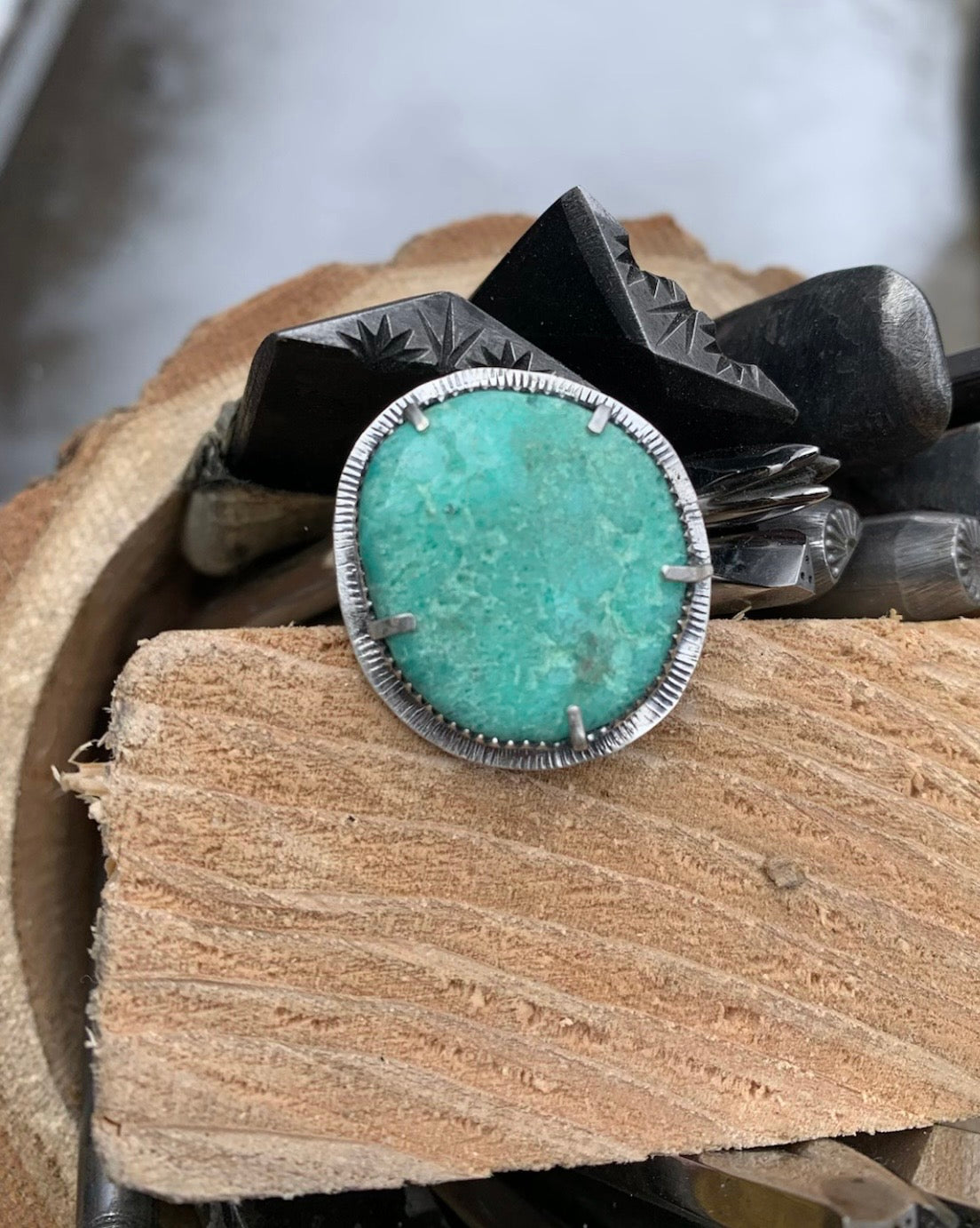 Chrysoprase Ring