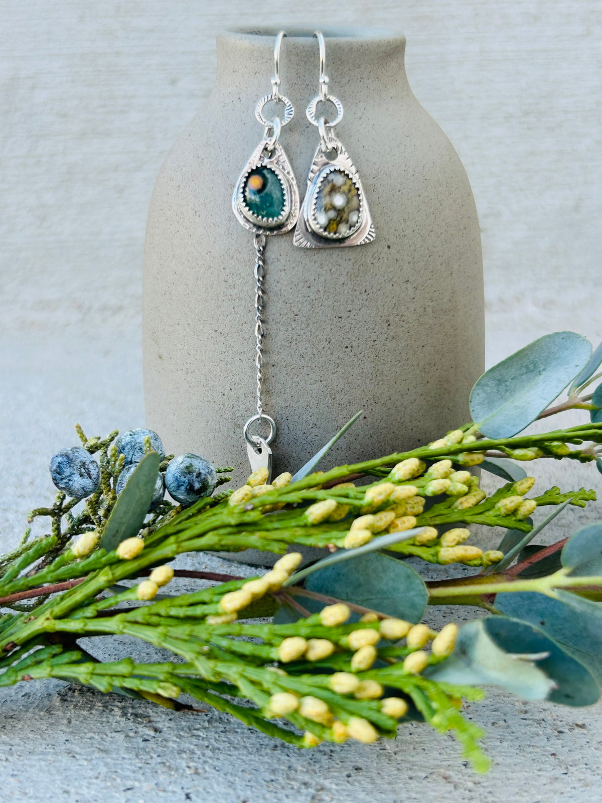 Ocean Jasper Earrings