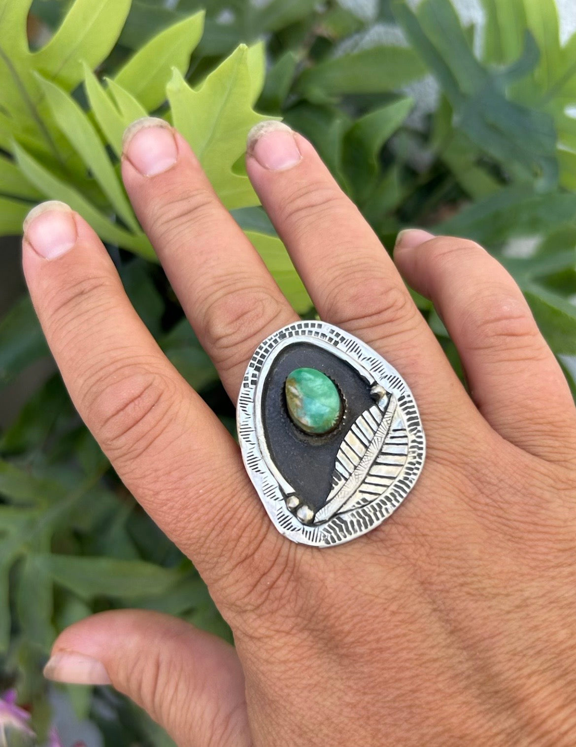 Royston Turquoise Shadowbox Ring