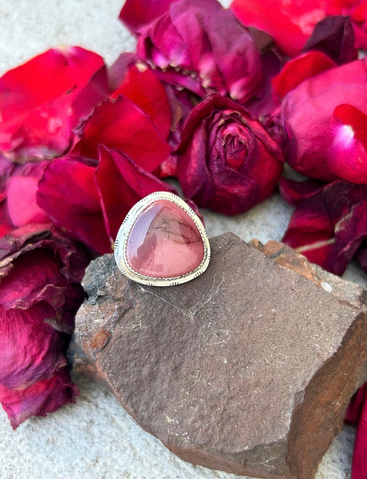 Mookaite Jasper Ring