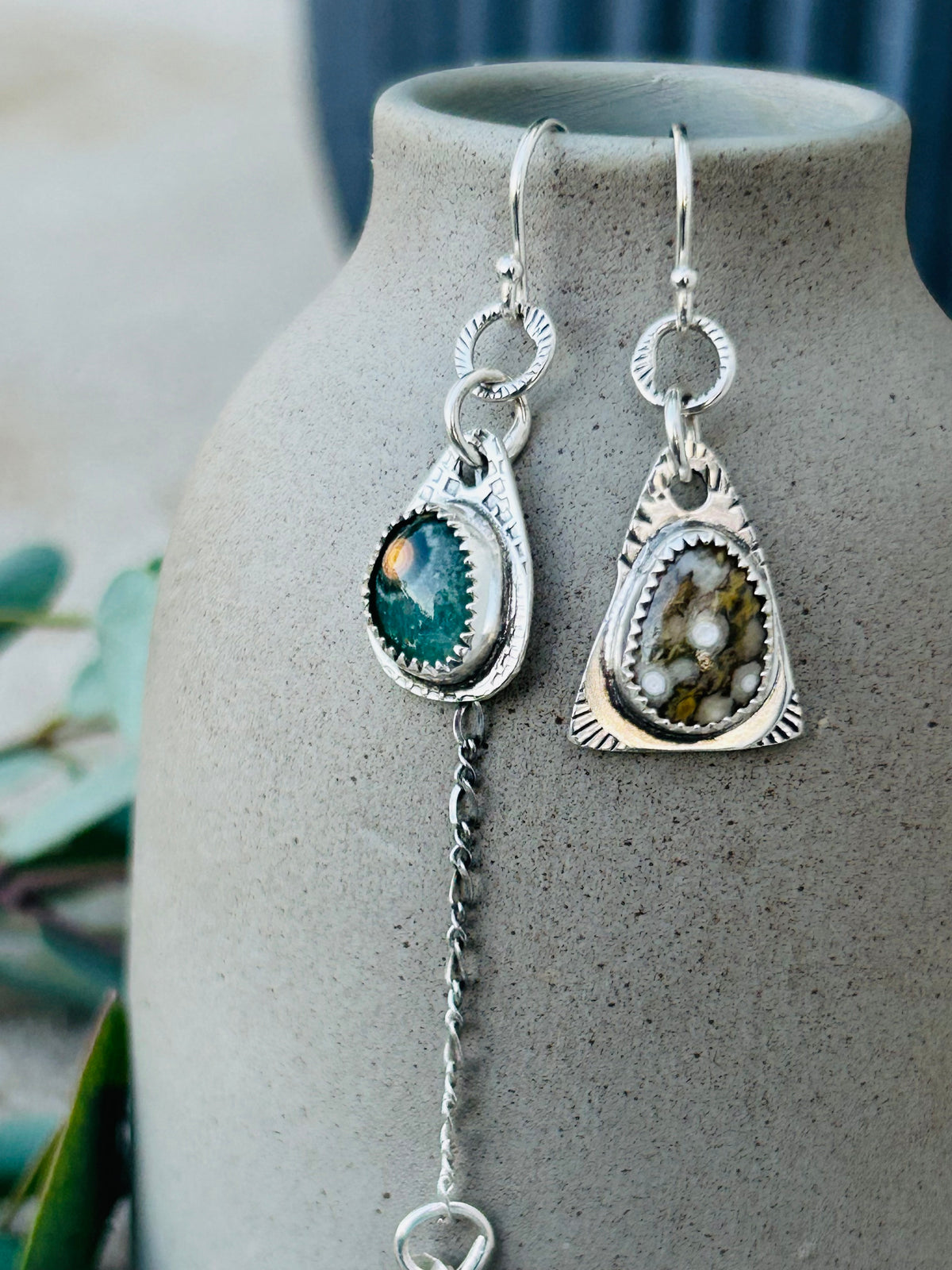 Ocean Jasper Earrings
