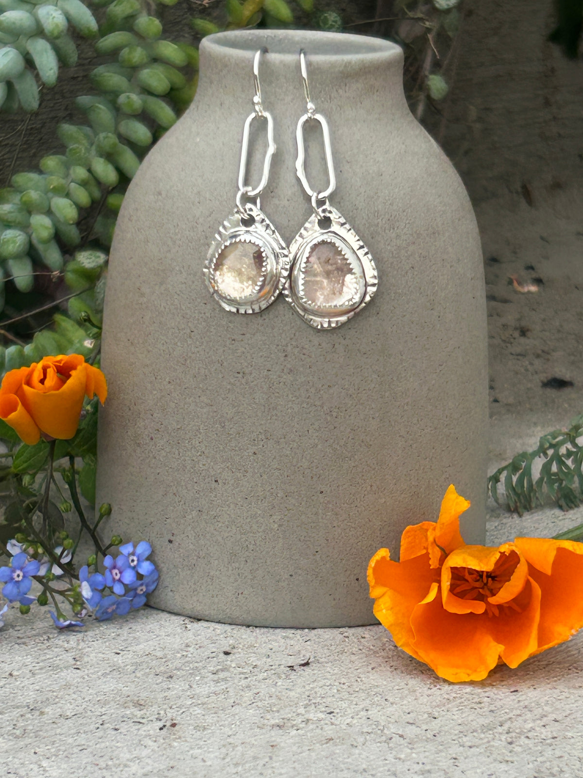 Imperial Topaz Earrings