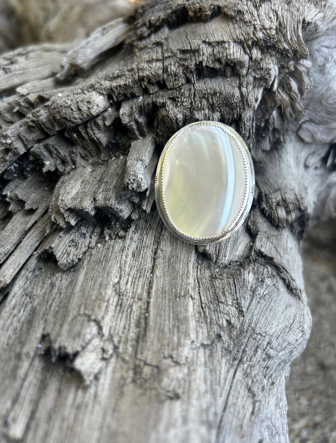 Mother of Pearl Ring