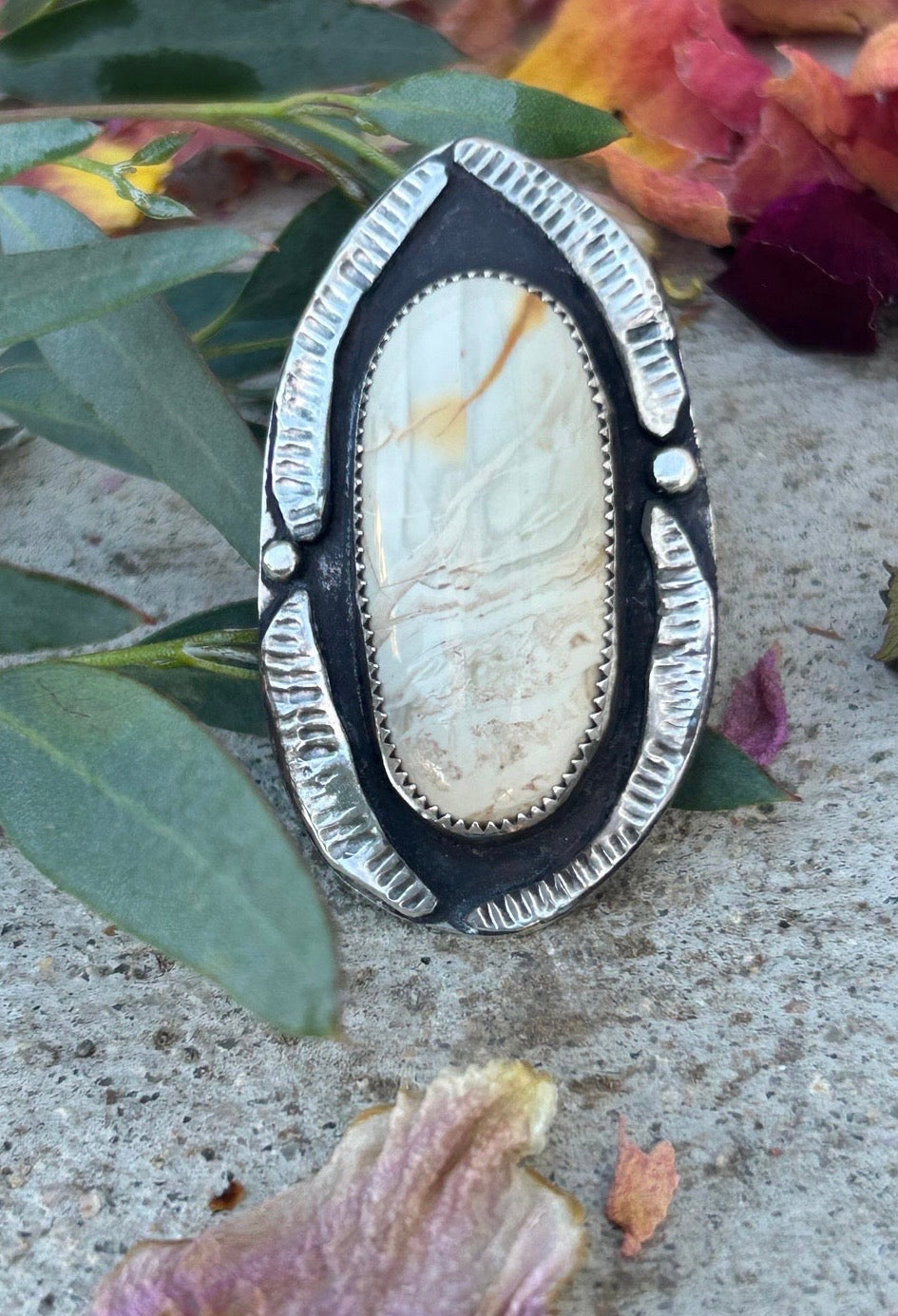 Willow Creek Jasper Shadowbox Ring
