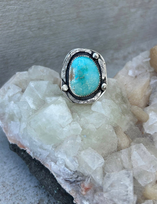 Arizona Turquoise Shadowbox Ring