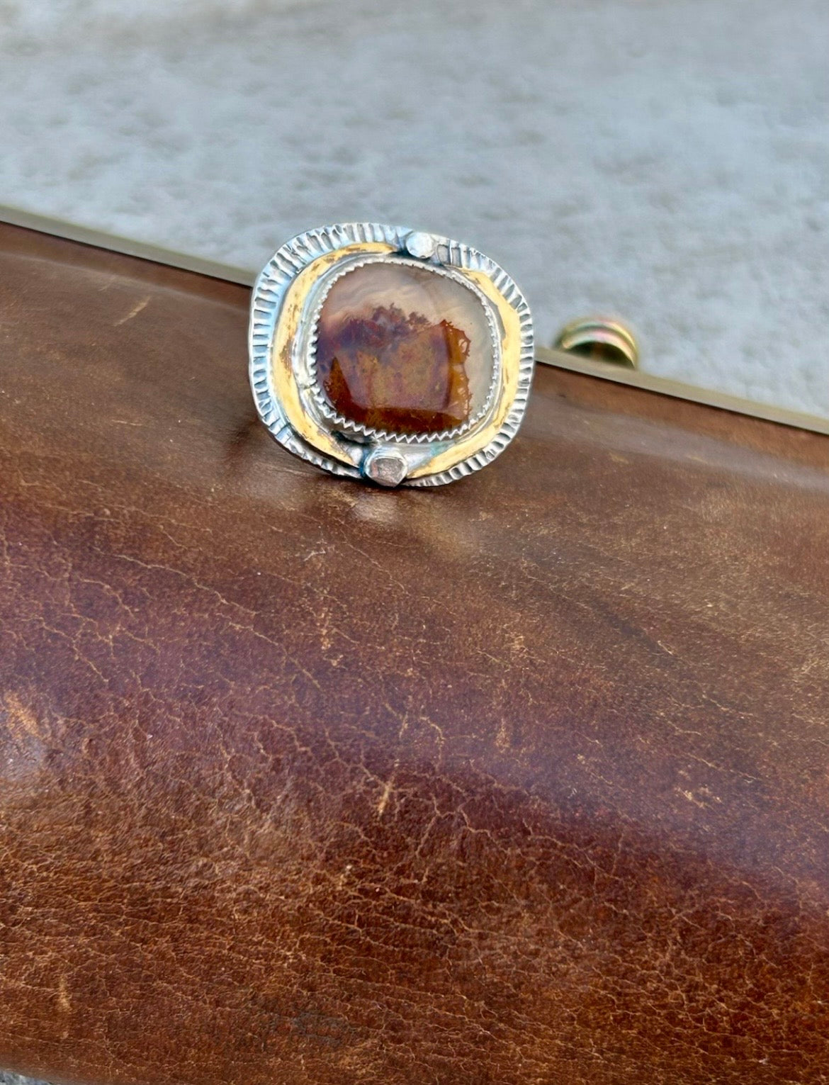 Durango Agate Ring