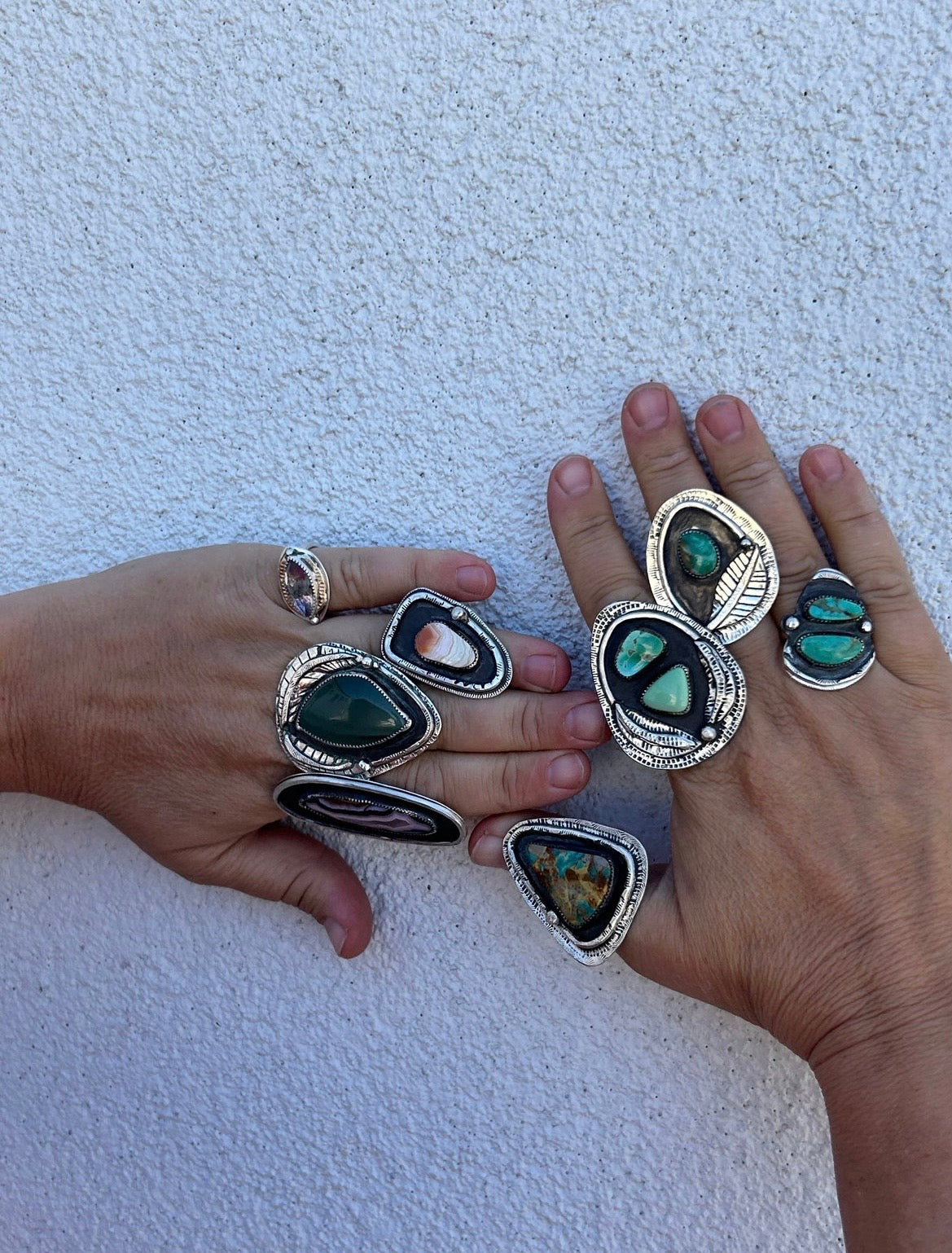 Royston Turquoise Shadowbox Ring